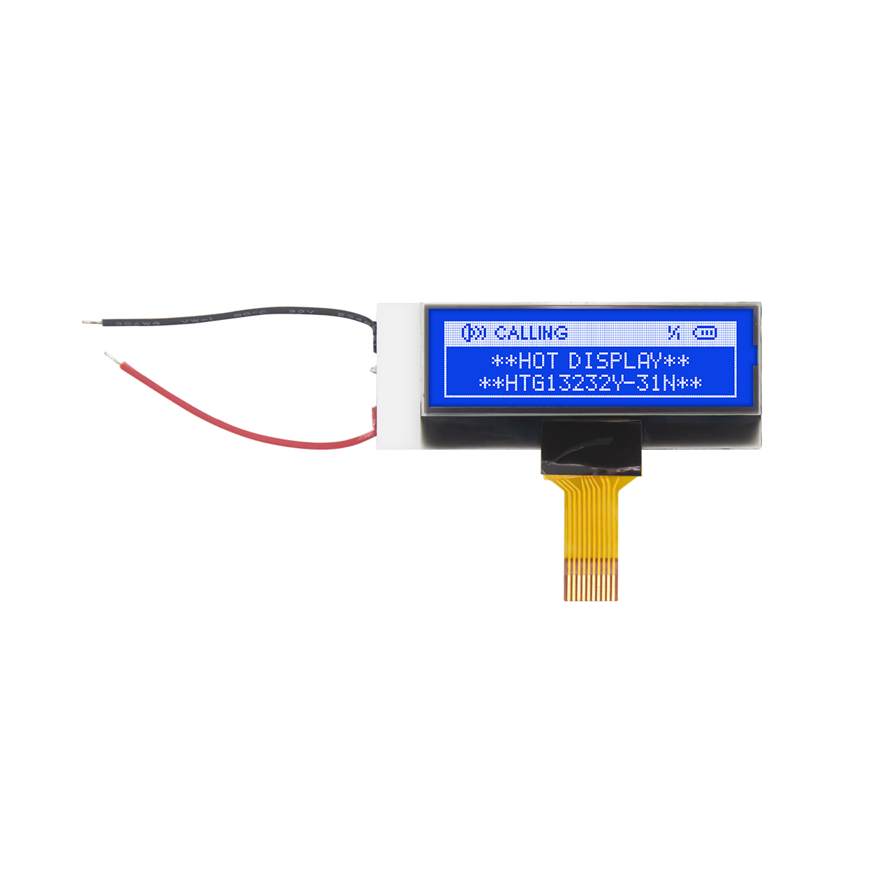 1.3英寸132X32图形液晶COG LCD模块 |  SPI接口 | STN-| 蓝底白字 | 3.3v | ST7567 | Arduino