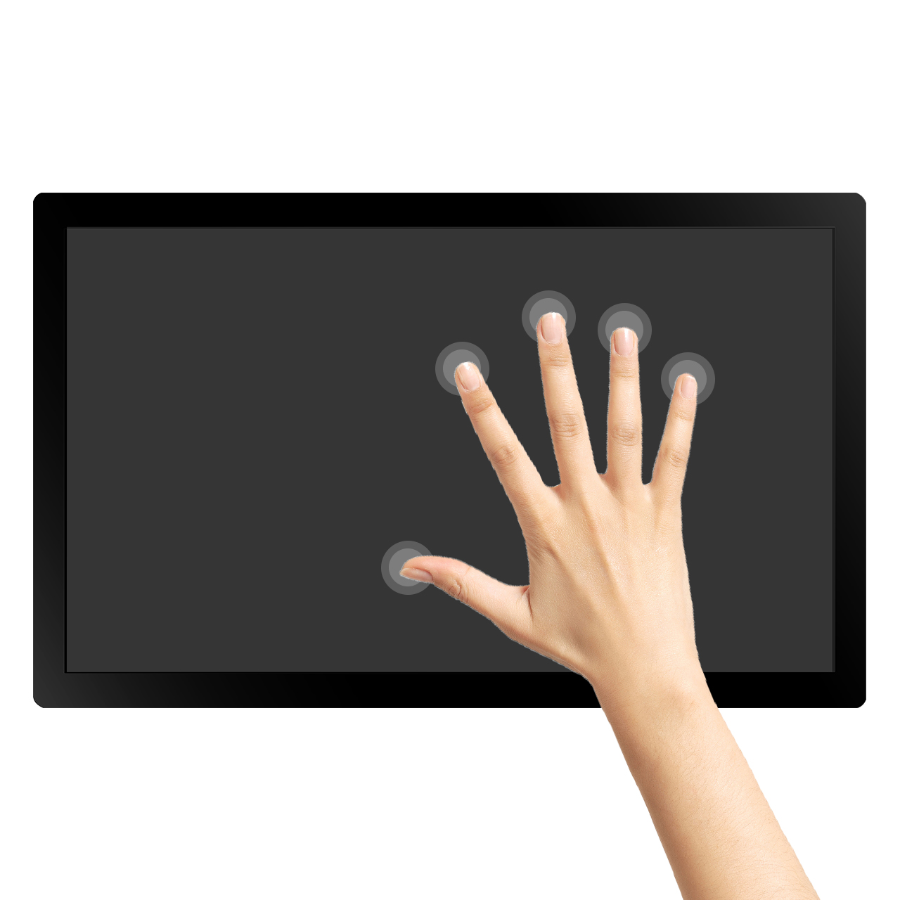 23.8英寸1920x1080电容触控TFT显示屏模组