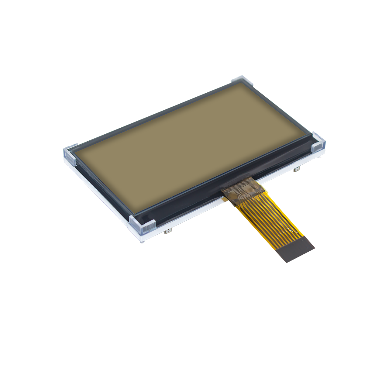 2.8寸128X64图形COG液晶 LCD模块 |  SPI | FSTN(+) | 白底灰字 | ST7567