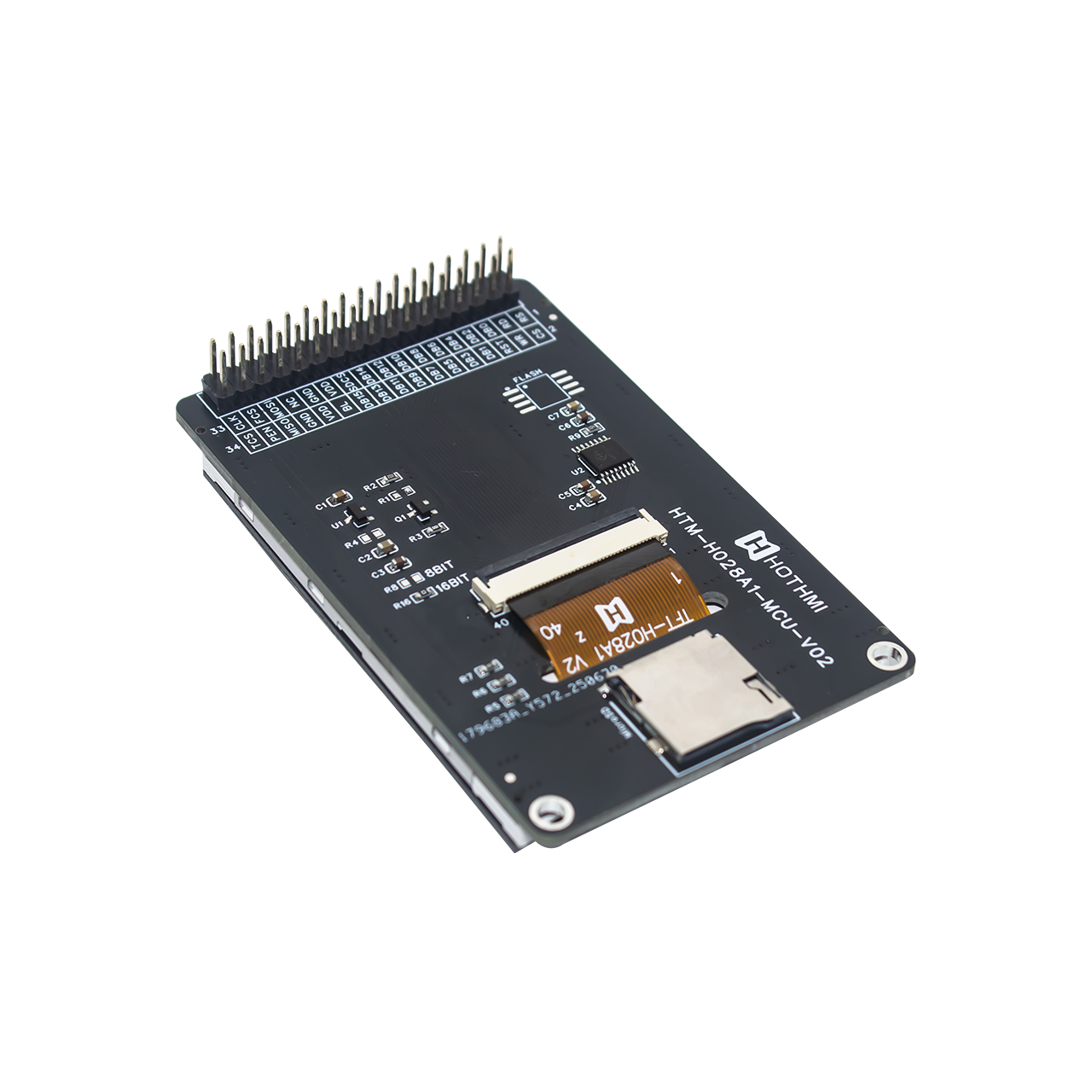 适用于 Arduino 的 2.8 英寸 TFT LCD 显示屏，带 RTP