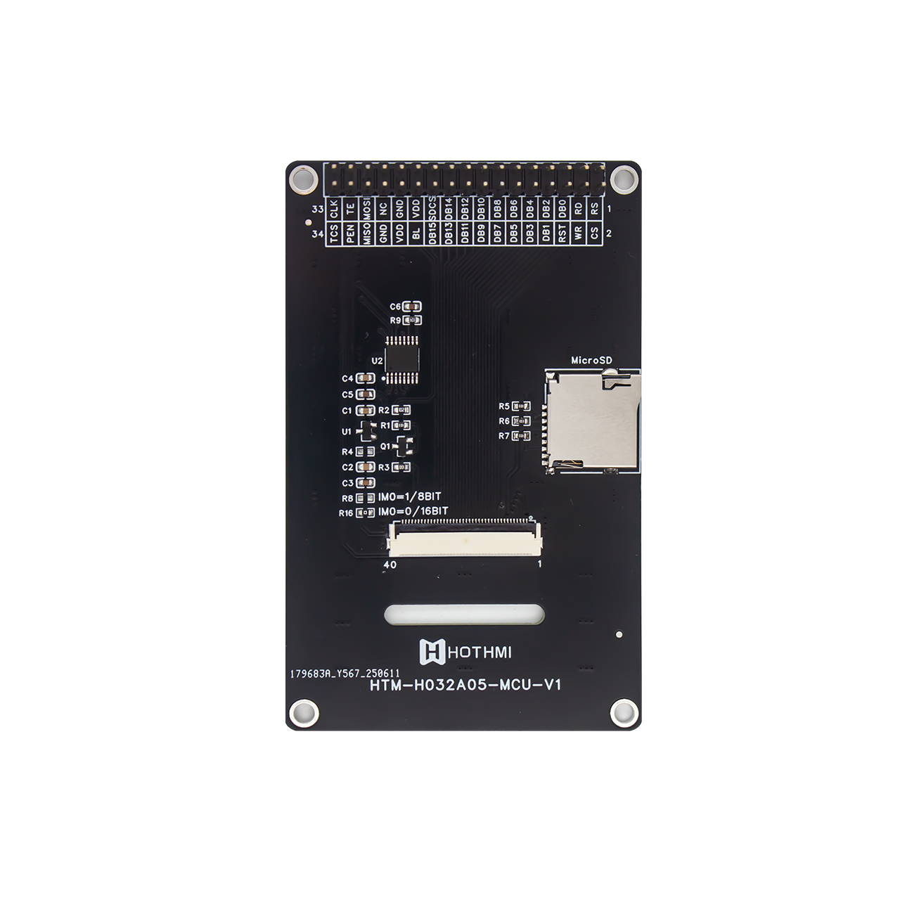 3.2 寸 TFT LCD 模块 | MCU 接口，带 ST7789 驱动 IC 电阻触摸