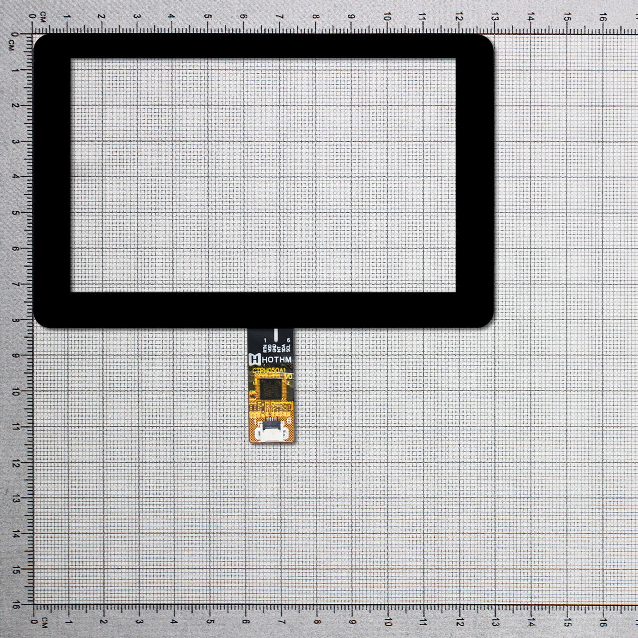5.0 英寸CTP-GT911控制器电容触摸面板- I2C接口大盖板触控屏