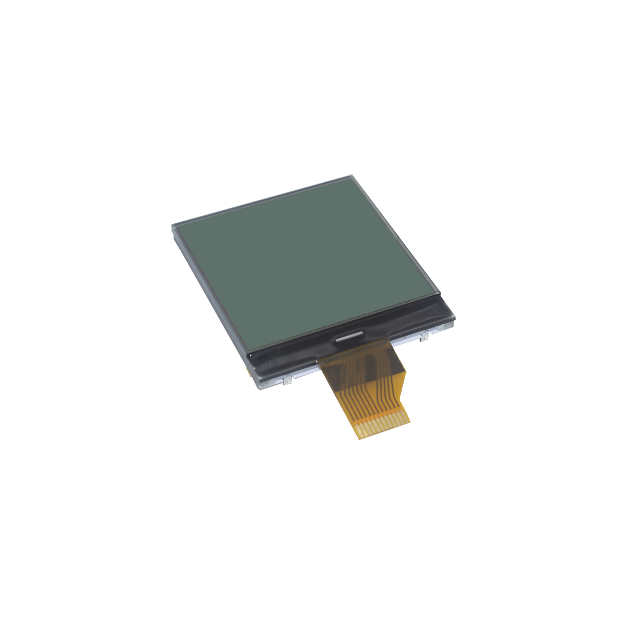 2.2寸 128X128图形COG液晶屏 | STN +灰 | 黄绿色背景| SPI | UC1617S | Arduino