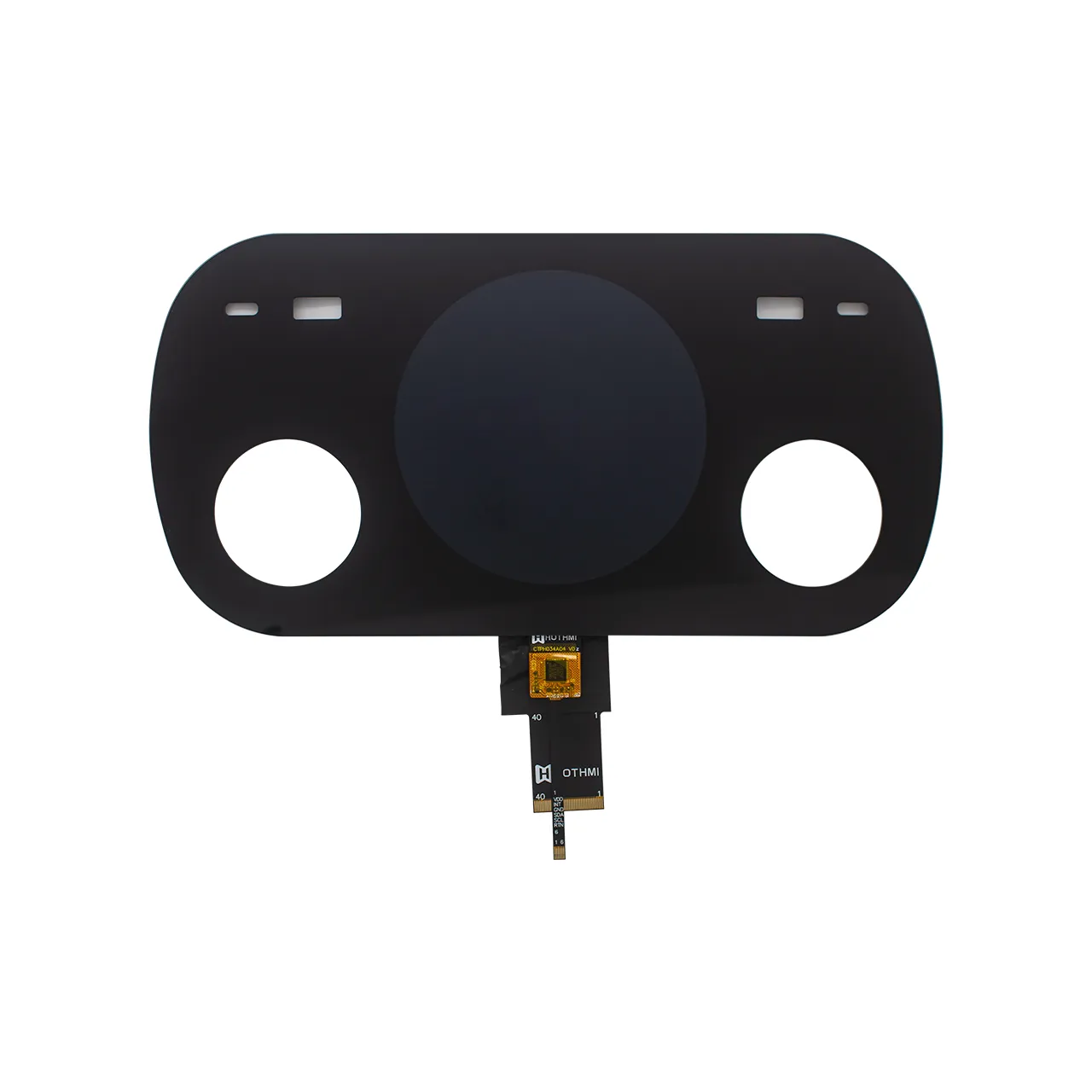 3.4英寸圆形TFT液晶显示屏，分辨率为800x800