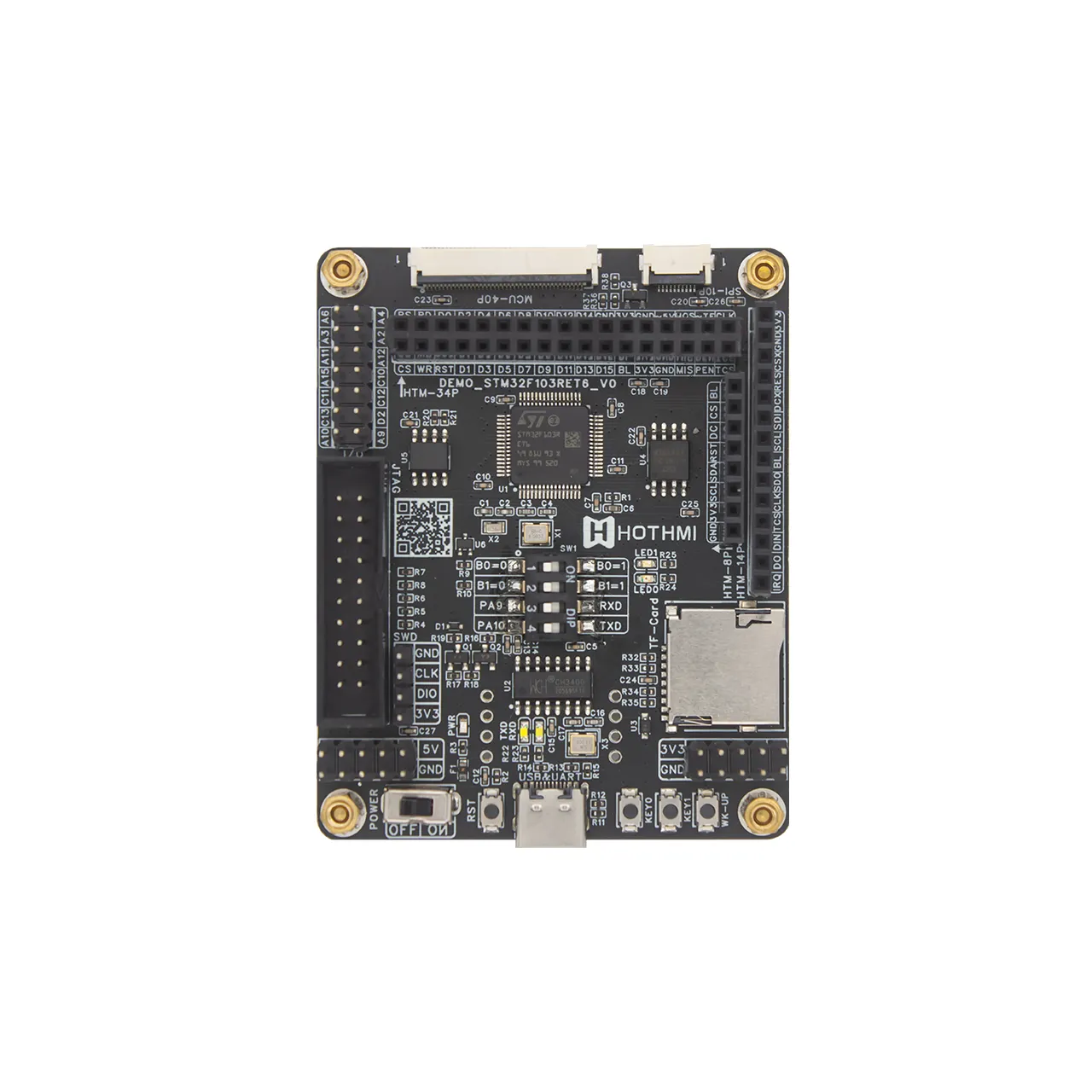 STM32F103RET6开发板-适用于MCU或SPI TFT显示屏