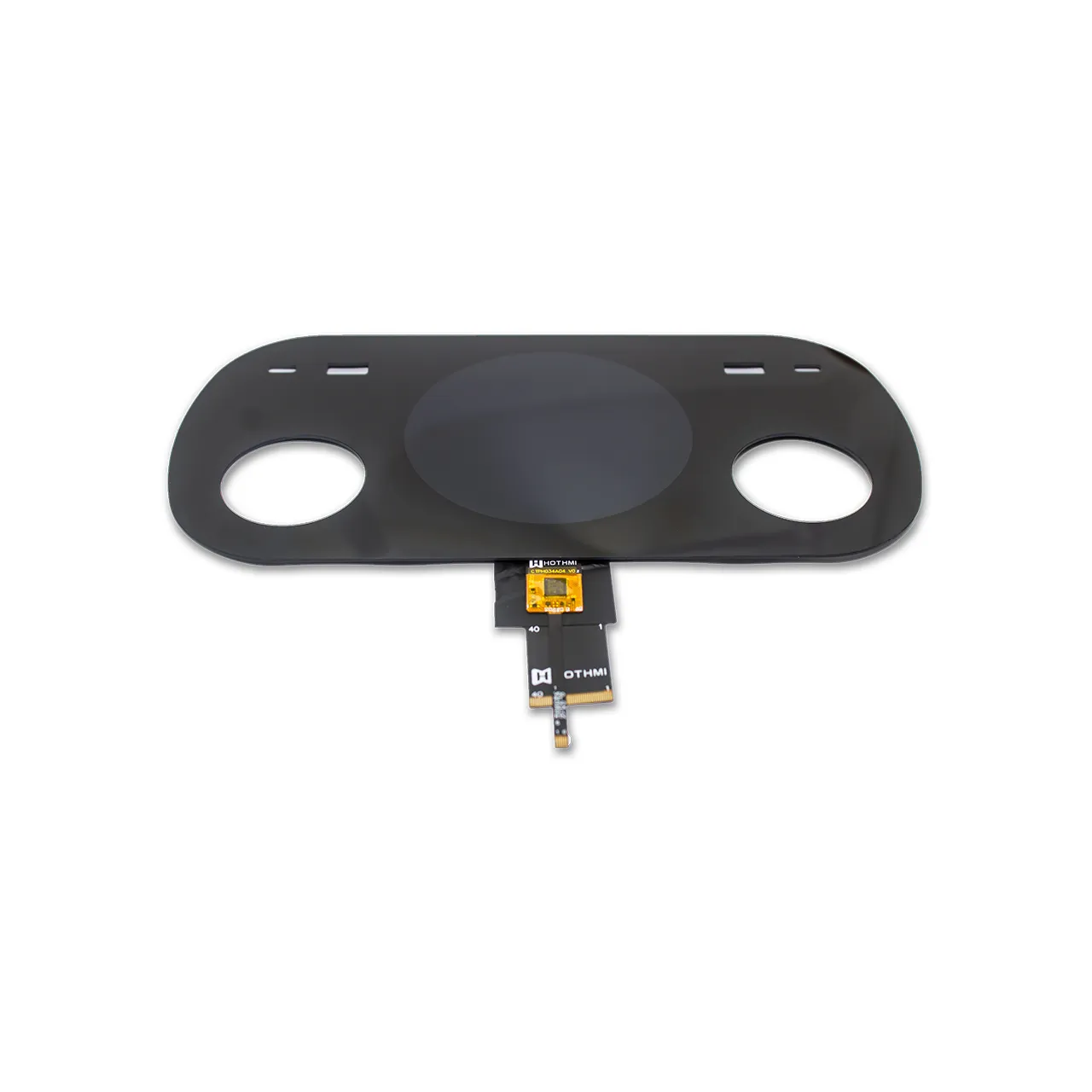 3.4英寸圆形TFT液晶显示屏，带uxTouch CTP触控，分辨率800x800