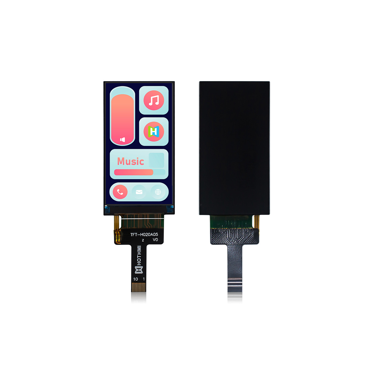 2.0英寸TFT LCD显示屏 170x320分辨率 SPI接口