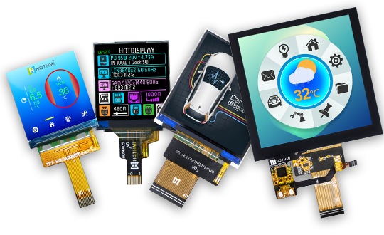 方形TFT LCD显示屏有哪些分辨率?
