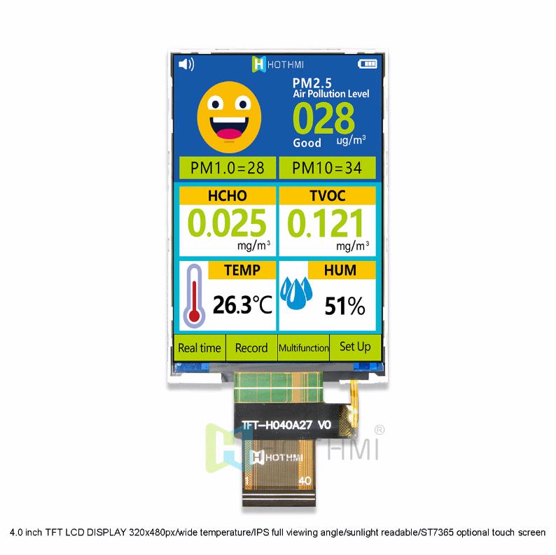 4.0英寸 TFT 显示屏 SPI LCD 模组