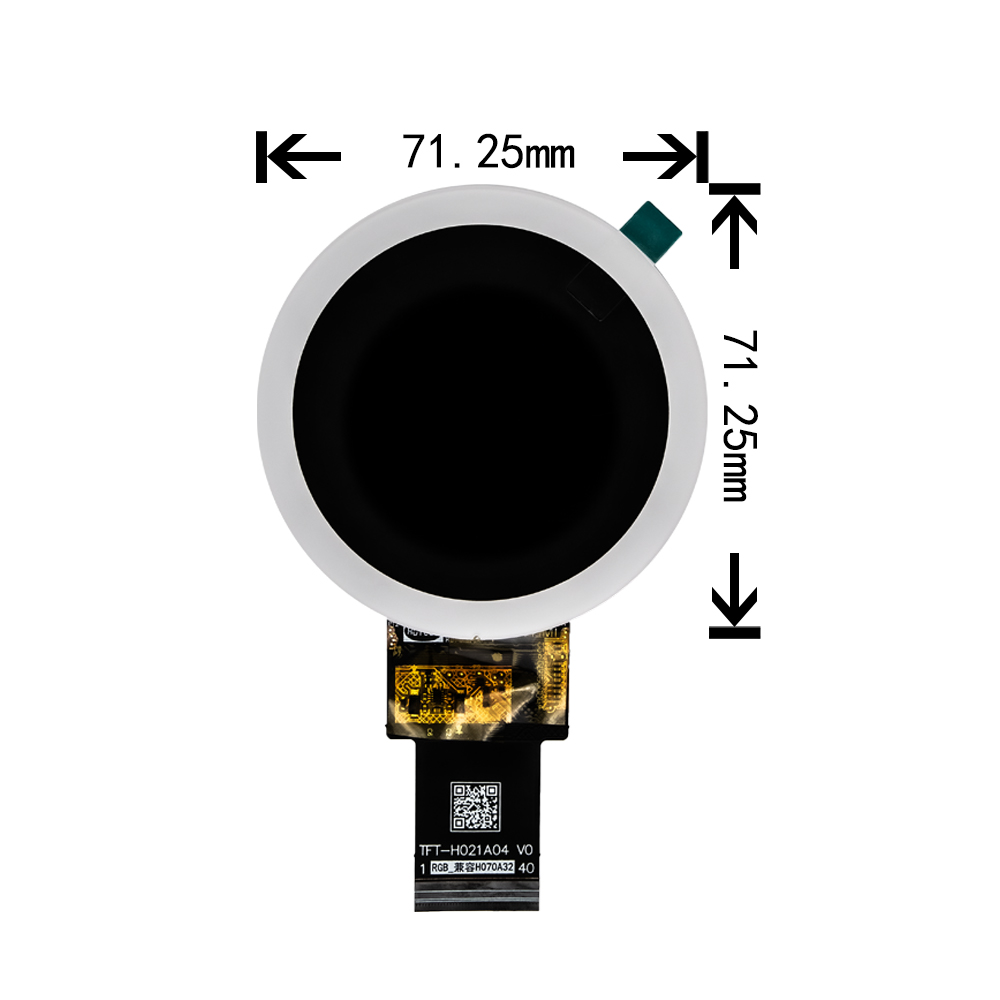 2.1寸540x540 圆形In-cell TFT 液晶显示屏AXS15260D