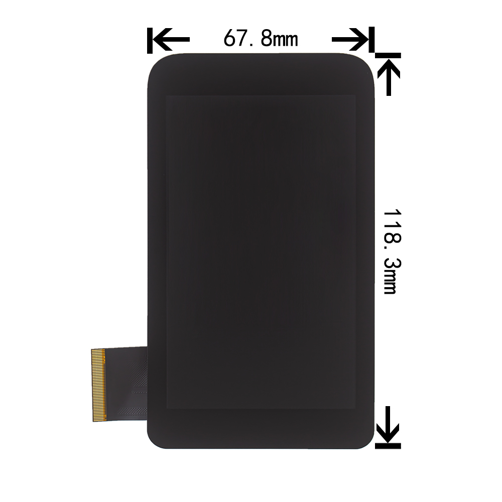 4.3英寸电容式触摸屏TFT液晶显示屏-480x800分辨率-RGB接口