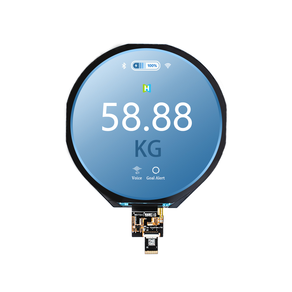 7-inch 1080x1080 round TFT LCD Display MIPI DSI Interface Free view screen FL5893 driver chip
