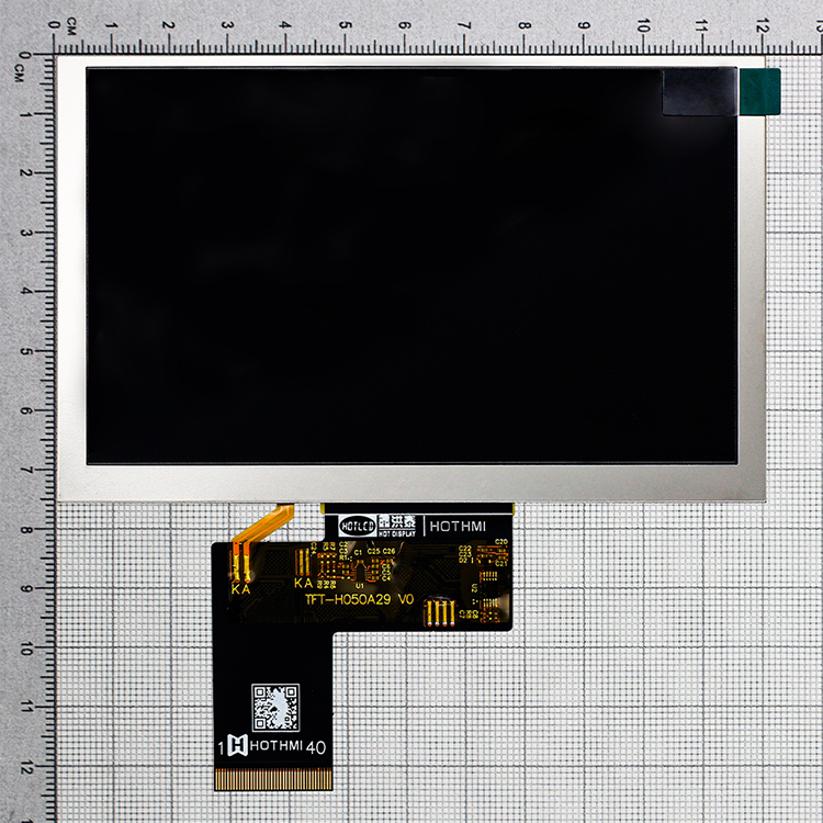 5.0寸超高亮度TFT液晶模块 800x480阳光下可读液晶屏
