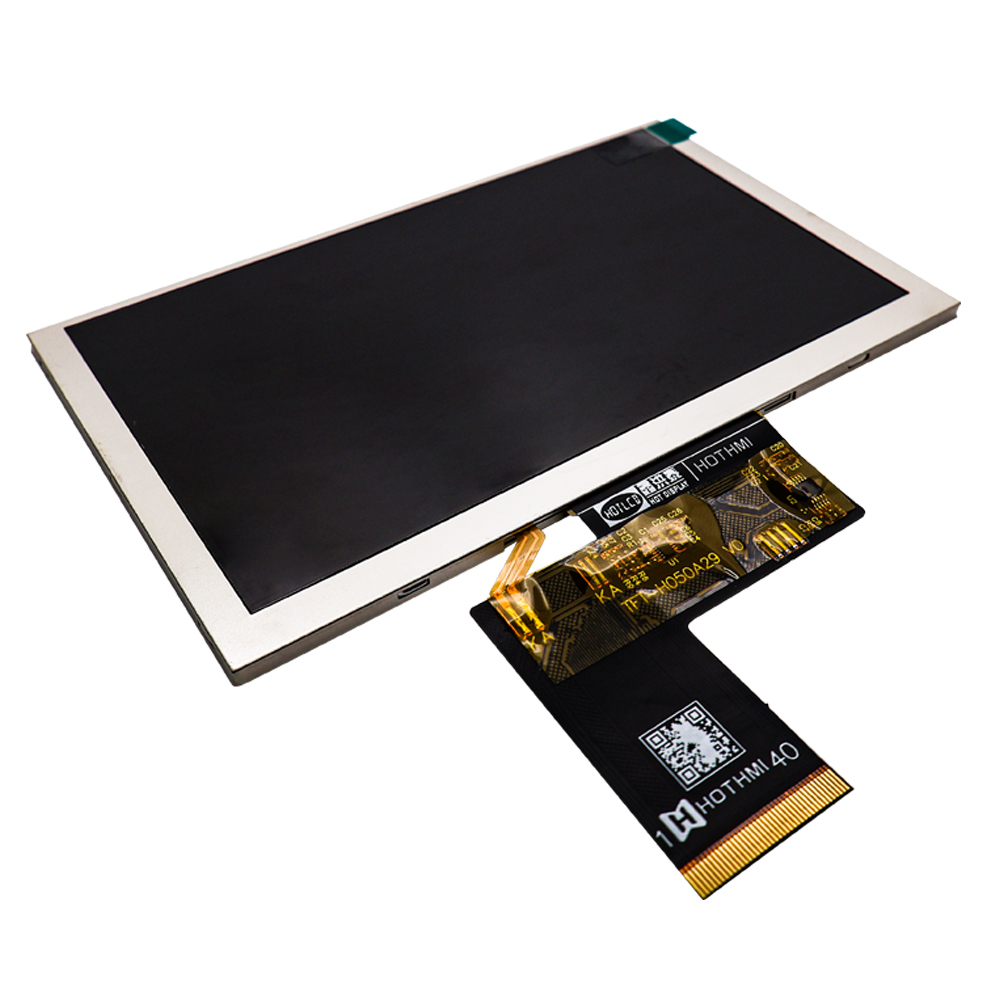 5.0寸超高亮度TFT液晶模块 800x480阳光下可读液晶屏