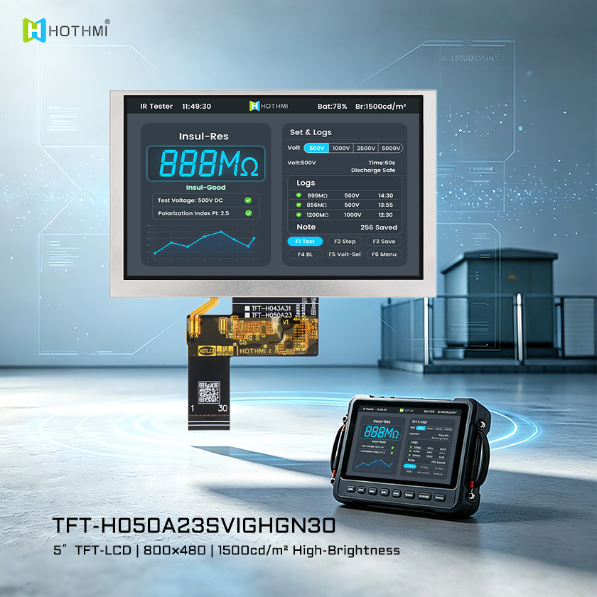5英寸高亮度TFT液晶显示屏带MIPI DSI LVDS接口