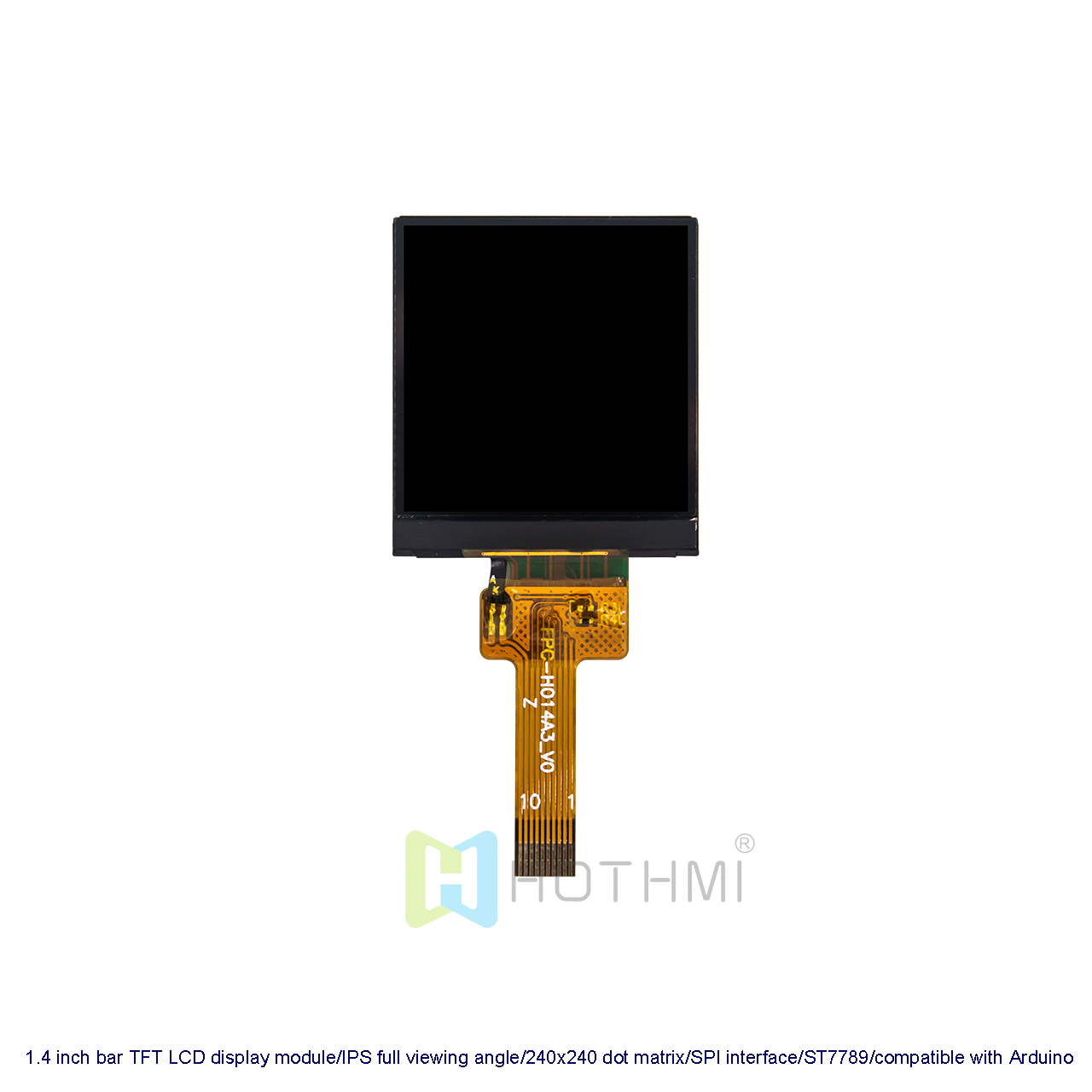 1.4寸方形TFT液晶显示模块 | 240x240方形屏 | 应用于智能手表
