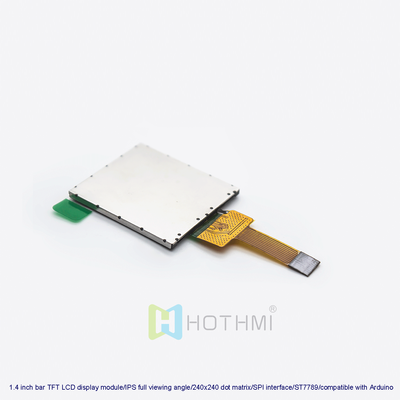 1.4寸方形TFT液晶显示模块 | 240x240方形屏 | 应用于智能手表