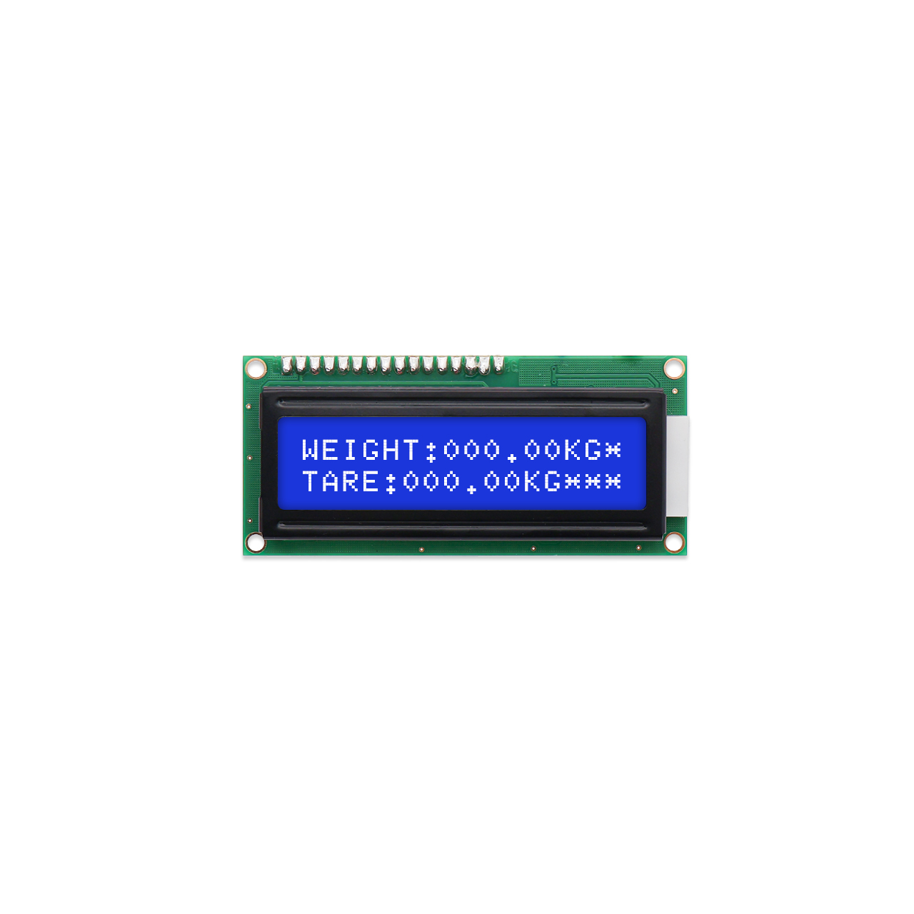 16x2 IIC字符点阵模组STN-全透过液晶显示屏ST7066U控制器