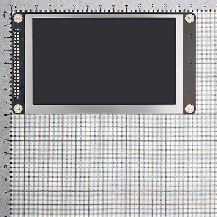5寸STM32高亮度TFT LCD智能显示屏800x480 显示模组