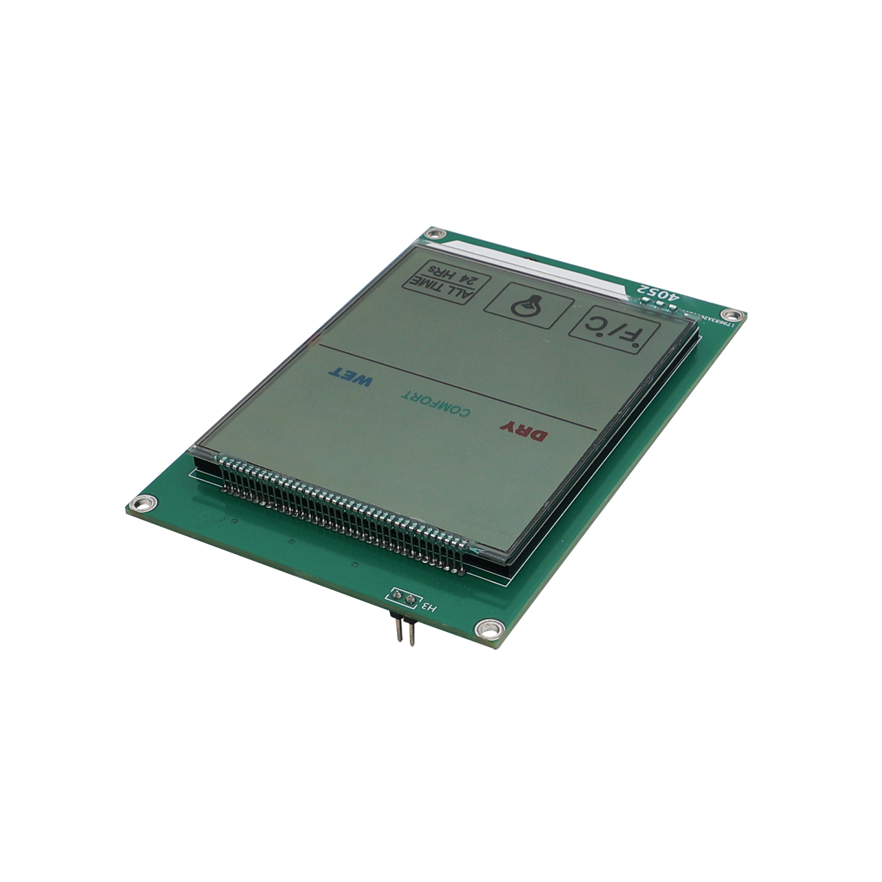 带背光的 HTN 半透半反段式 LCD 显示屏