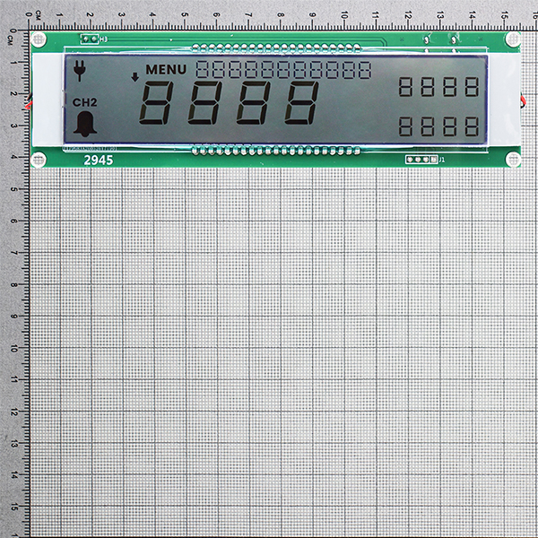 仪表低功耗 FSTN 段式 LCD 显示屏