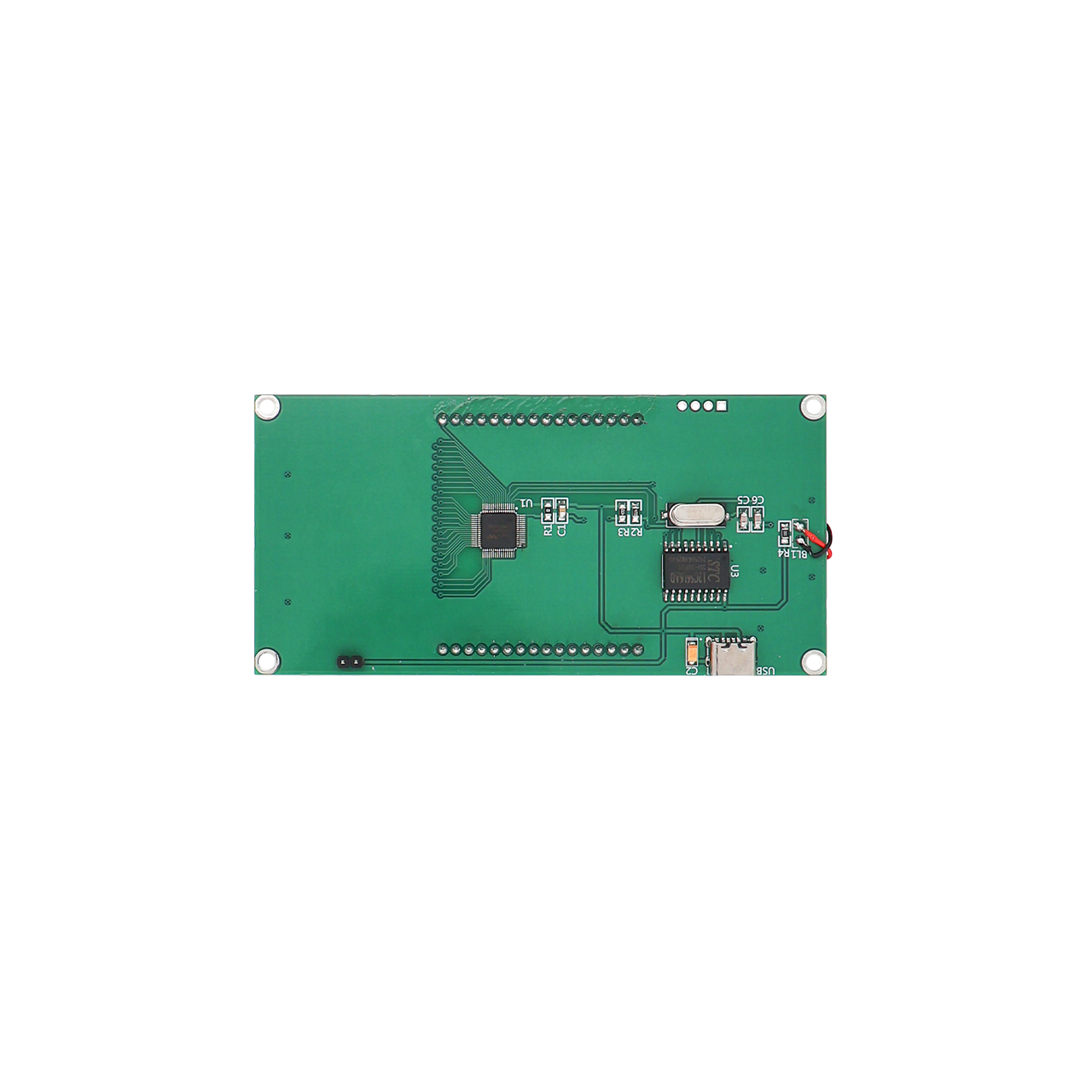 STN 蓝底负显LCD 显示屏饮水机显示屏